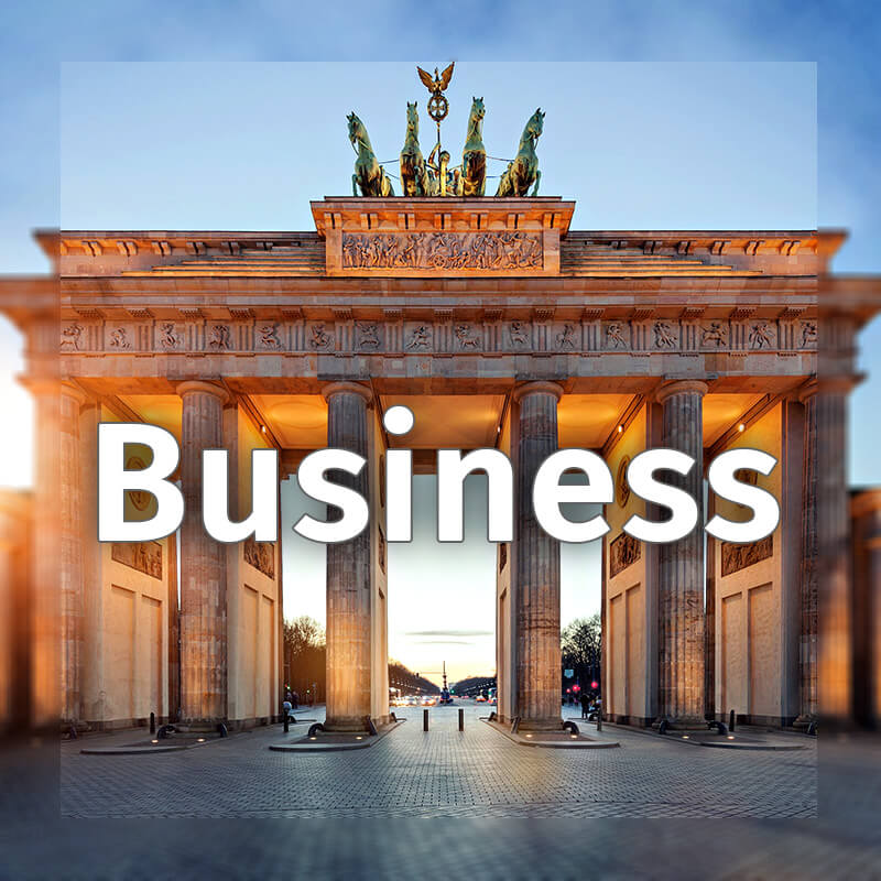 German online business lesson Let's Speak Together